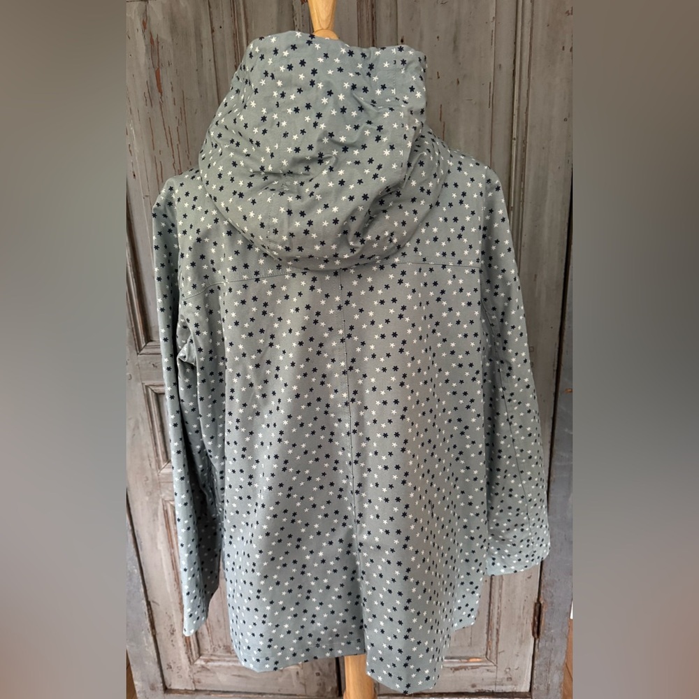 Boden Star Patterned Toggle Coat - image 3